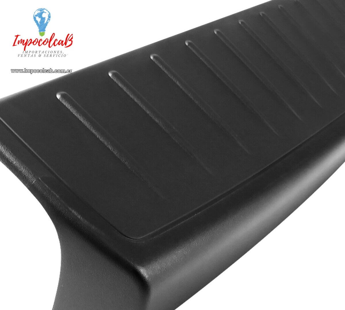 Cubierta protectora negra para moldura de puerta trasera de Dodge Ram 1500 2002-2008 - Imagen 4