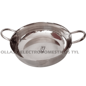 SARTEN PAILA EN ACERO INOXIDABLE CHIA DE 36 CM