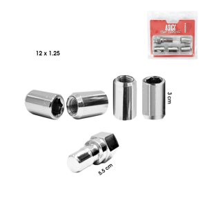 TUERCAS DE SEGURIDAD 12X1.25 5 PCS