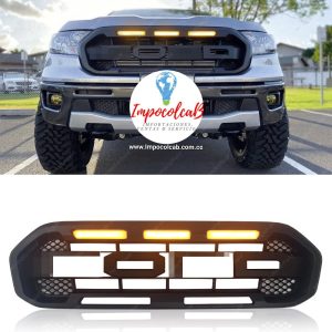 Persiana estilo Raptor con luz LED para Ford Ranger