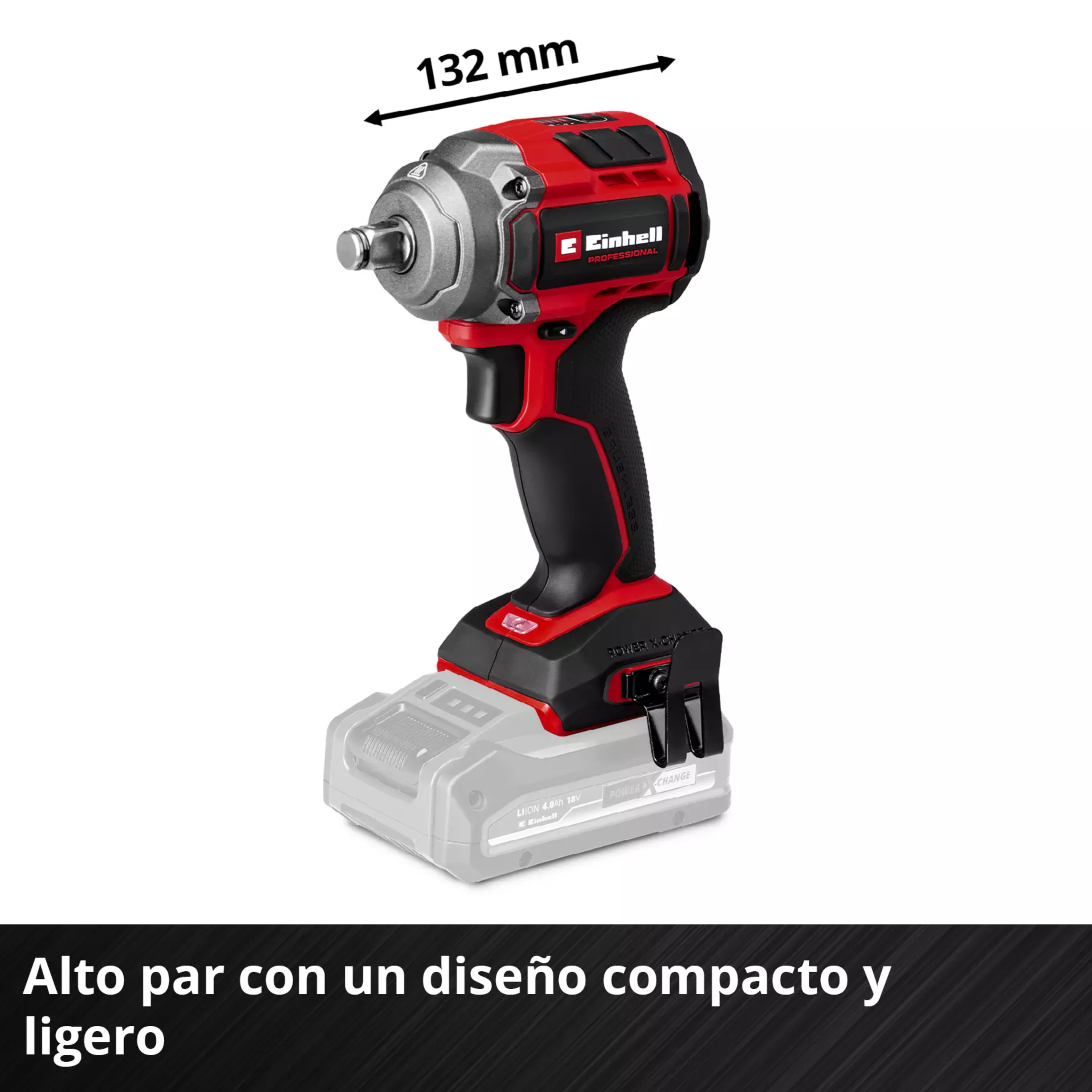Llave de impacto inalámbrica TP-CW 18/350-C Li BL – Solo - Imagen 4