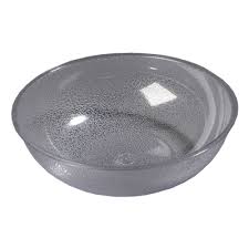 Ensaladera Transparente Redonda de Policarbonato de 5.5 Qt