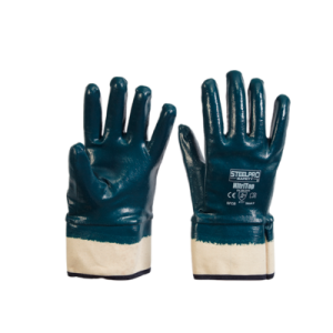 GUANTES NITRILO AZUL PUÑO ABIERTO REF.:300950690048