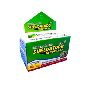 SUELDATODO BLANCO X 80GRM (CAJA X 24 KITS)