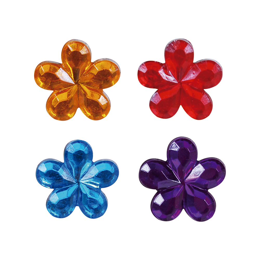 Aplicación Brillante Flor 100 un. - Imagen 3