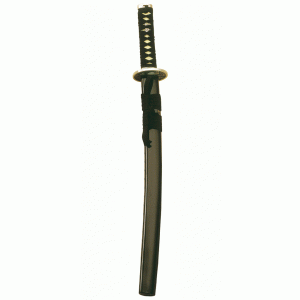 Katana Wakizashi Madera Negra