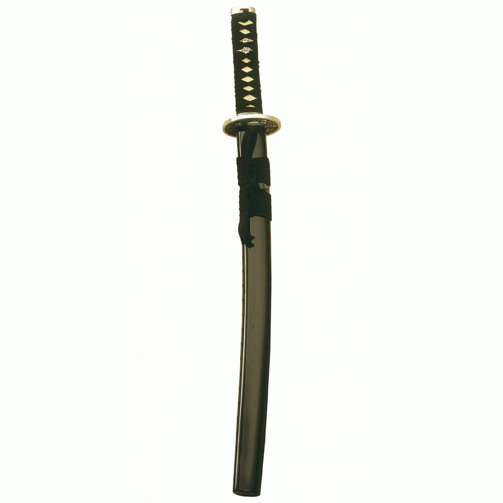 Katana Wakizashi Madera Negra - Imagen 2