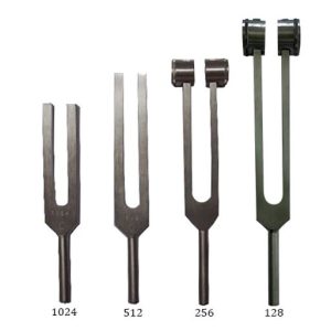 Diapasón de aluminio con y sin sordinas Medical Waitch