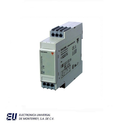 RELE DE CONTROL TRIFASICO DE SECUENCIA Y PERDIDA DE FASE 208V A 480V – DPA52CM44 - Imagen 2