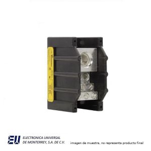 BLOQUE DE DISTRIBUCIÓN 1P 600VAC/DC Pwr Dist Block 420 AMP CAL 14-2 – 16376-1