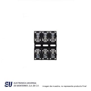 Base Porta Fusible Modular Clase CC 600Vca – BCM603-3P