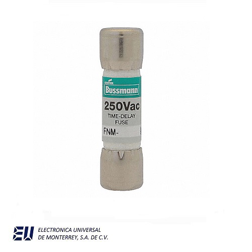 FUSIBLE 10A 250V 10X38MM ACC.RET.DOBLE ELEMENTO FUSETRON – FNM10 - Imagen 2