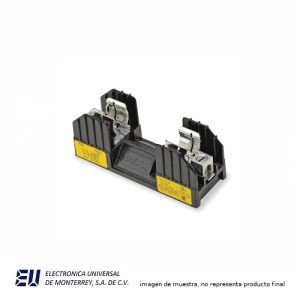 PORTAFUSIBLE PARA FUSIBLES CLASE R, 60A 250V, 1 POLO, TERMINAL DE CAJA – R25060-1CR