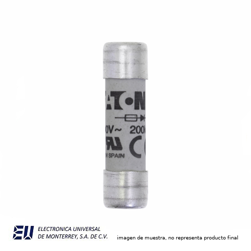 FUSIBLE ULTRARRAPIDO CILÍNDRICO 10x38mm 690VCA / 500VCD 32A CLASE gR – FWP-32G10F