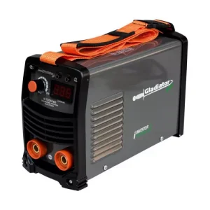 SOLDADORA/INVERSORA 200A 127/220V BI-VOLTAJE PARA ELECTRODO 6010,6011,6013 EN 3/3″2 Y 1/8″ A 220V 7018 EN 3/32″ Y 1/8″ GLADIATOR IE7200/1/160