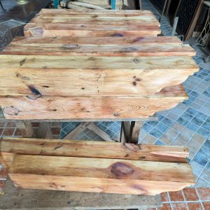Canecillos de madera antiguos