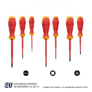 KIT DE DESTORNILLADORES AISLADOS – FLUKE IKSC7