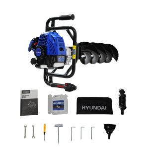 Motoperforadora Profesional Hyundai 52cc 2.5 Hp C/barreno 80×20 Cm – Hhp520xt