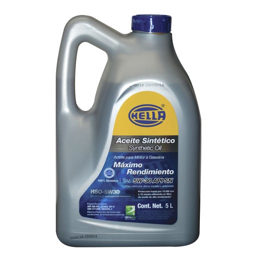 Aceite Hella Sintético 5W30 5L - Imagen 2