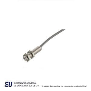 SENSOR DE PROXIMIDAD INDUCTIVO M8, SN: 2MM, PNP, NA, 3 HILOS, CABLE, CORTO, NO RASANTE – ICS08S30N02PO