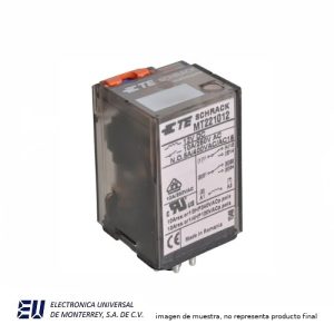 RELEVADOR SCHRACK OCTAL 2P2T 12VCD 10A, 8 PINES – MT221012