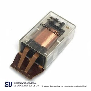 TE CONNECTIVITY RELÉ DE SEÑAL/ALIMENTACIÓN, 1P2T, MOMENTÁNEO, 0.025A. 24 VDC  –  V23016-D0006-A101