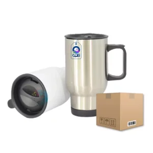 Jarra Viajera de Acero Inoxidable Térmica 16oz Caja con 12 piezas