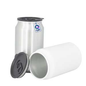 Lata de Aluminio con Tapa de Silicón 350ml