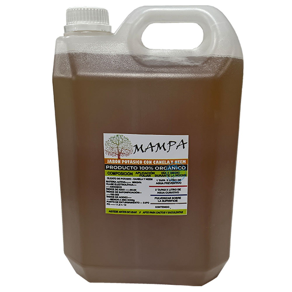 Jabon Potasico con Canela y Neem 5 Lts – MAMPA - Imagen 3