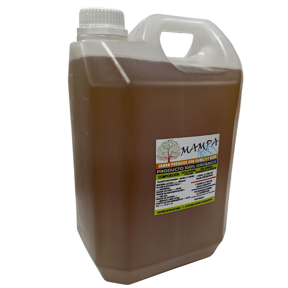Jabon Potasico con Canela y Neem 5 Lts – MAMPA - Imagen 2
