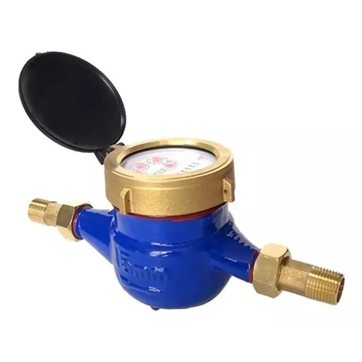 Medidor Remarcador De Agua Con Terminales De Conexión 1/2 - Imagen 3