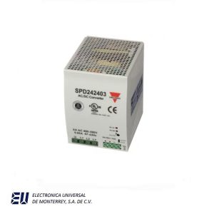  FUENTE DE ALIMENTACION CONMUTADA INPUT 340-575 VCA, OUTPUT 24VDC, 240W, 10 AMP, 3  FASES – SPD242403