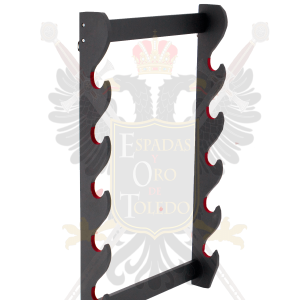 Soporte para pared para cinco Katanas