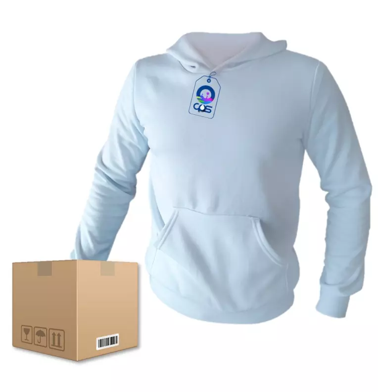 Sudadera para Sublimar Color Make caja con 4pz.