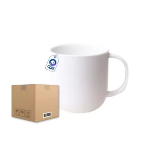 Taza de Cerámica 11oz Base Redonda Caja con 36 piezas