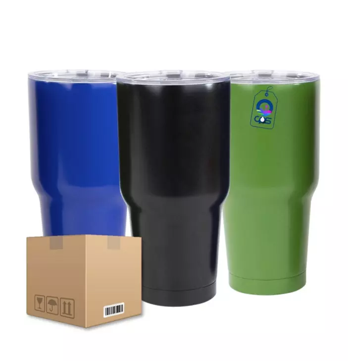 Vaso Viajero Acero Inoxidable Térmico 30oz para Grabado Laser (Caja con 12 piezas) - Imagen 2