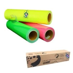 Vinil Textil More Sticky Color Make PU Colores Neón 51cm x 20m