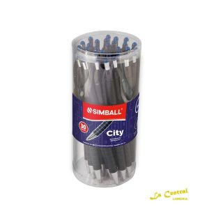 Pack Boligrafos Simball City Azul