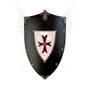 Escudo Cruzados, madera