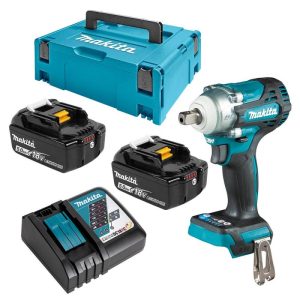 LLAVE IMPACTO 1/2″ 18V + BATERIA Y CARGADOR DTW701RTJ MAKITA