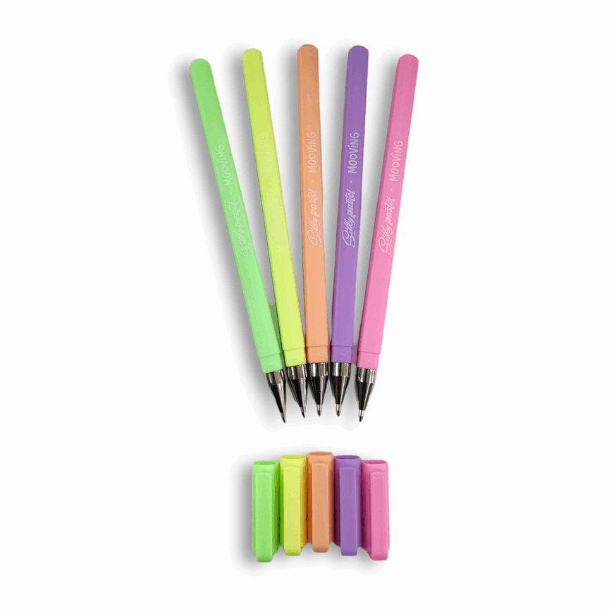 Mooving Coloring Roller Gel Pastel X 5 - Imagen 3