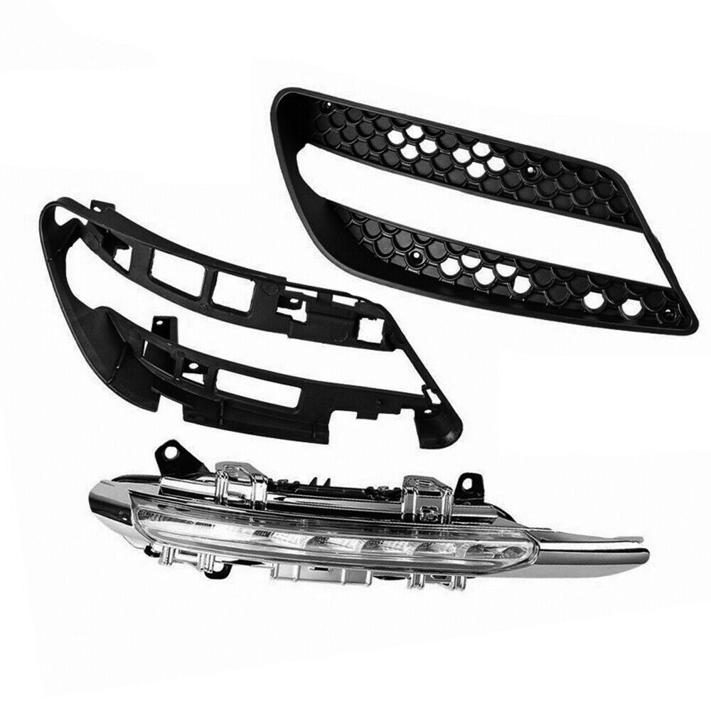 2 Lamparas Luz Led Antiniebla DRL de Circulaciòn Cubierta para Mercedes Benz W204 C-Clase C300 2008-11 - Imagen 7
