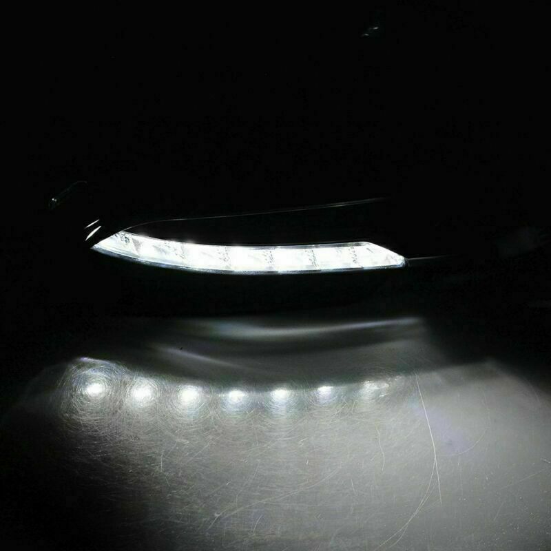 2 Lamparas Luz Led Antiniebla DRL de Circulaciòn Cubierta para Mercedes Benz W204 C-Clase C300 2008-11 - Imagen 4