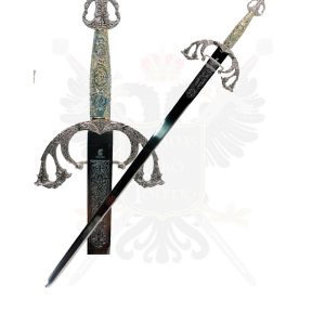 Espada Tizona Cid Con Puño labrado, sin vaina