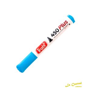 Marcadores Trabi 450 P/Pizarra Celeste